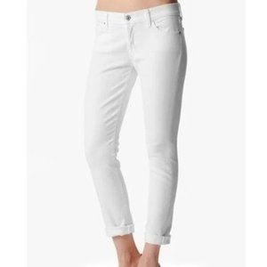 7 For All Mankind Josefina in Clean White Sz26